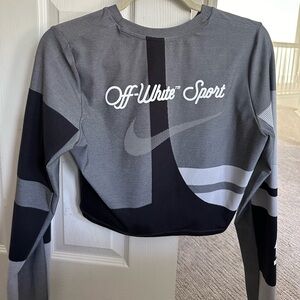 Off white nike women’s sports top